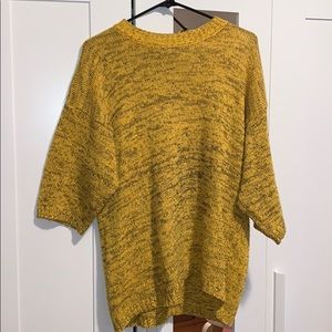 Mustard yellow sweater